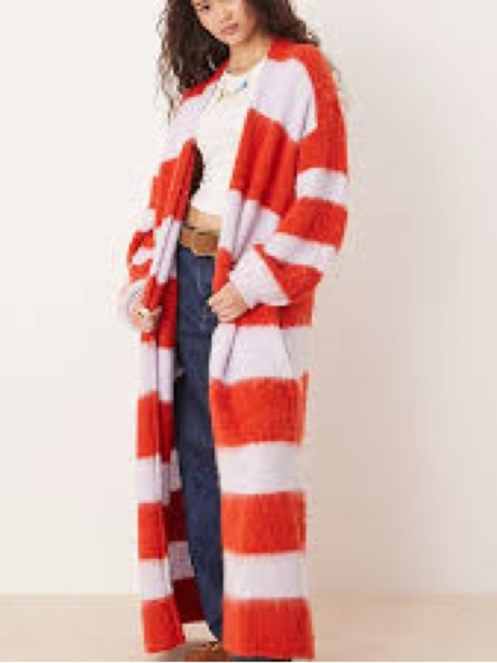 Free people mantra cardi full length
